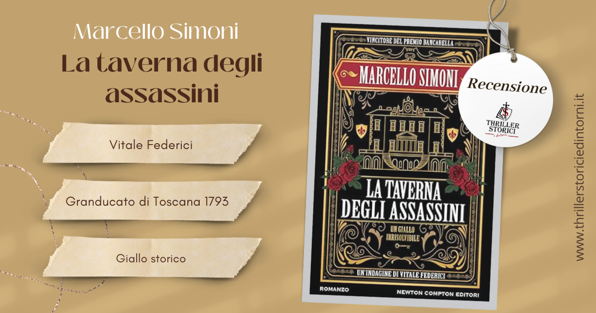La taverna degli assassini - Marcello Simoni - Thriller Storici e
